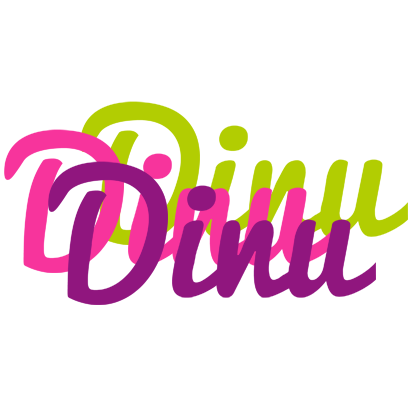 Dinu flowers logo