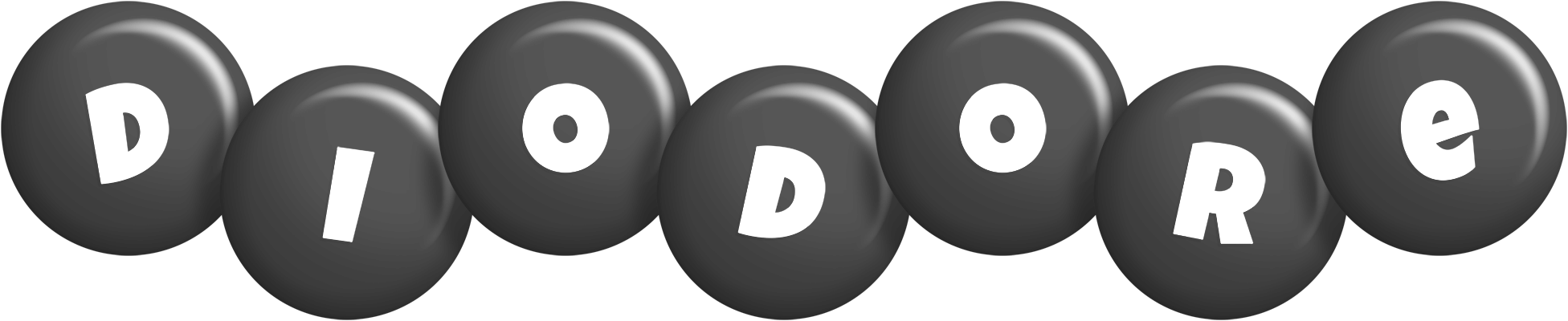 Diodore candy-black logo