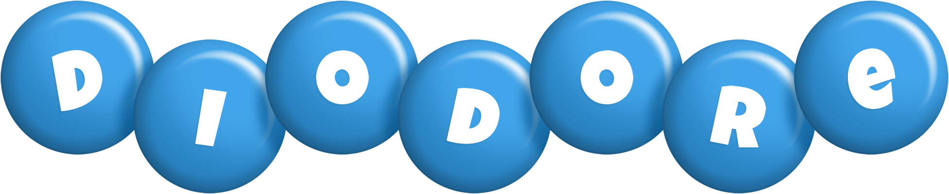 Diodore candy-blue logo
