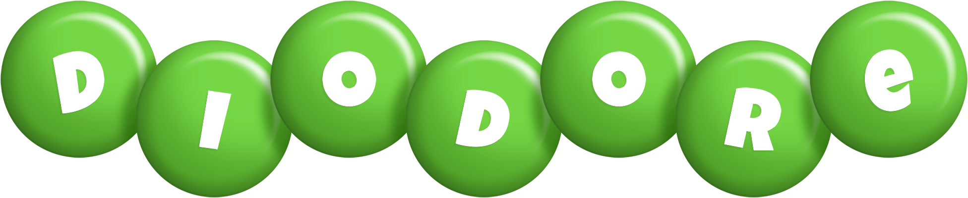 Diodore candy-green logo