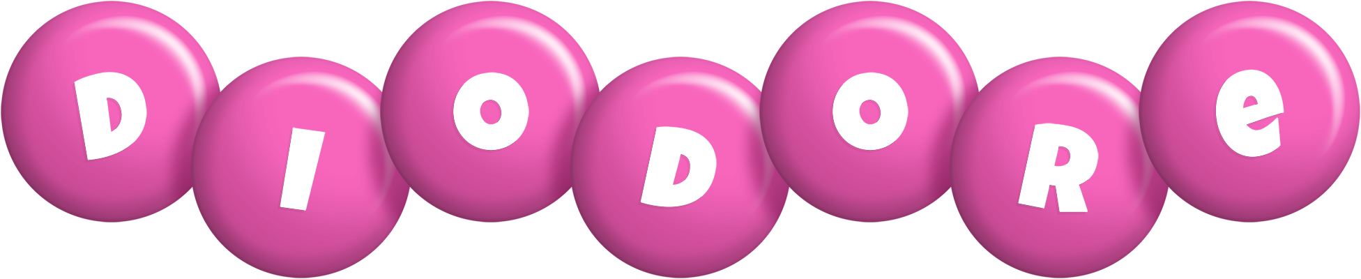 Diodore candy-pink logo