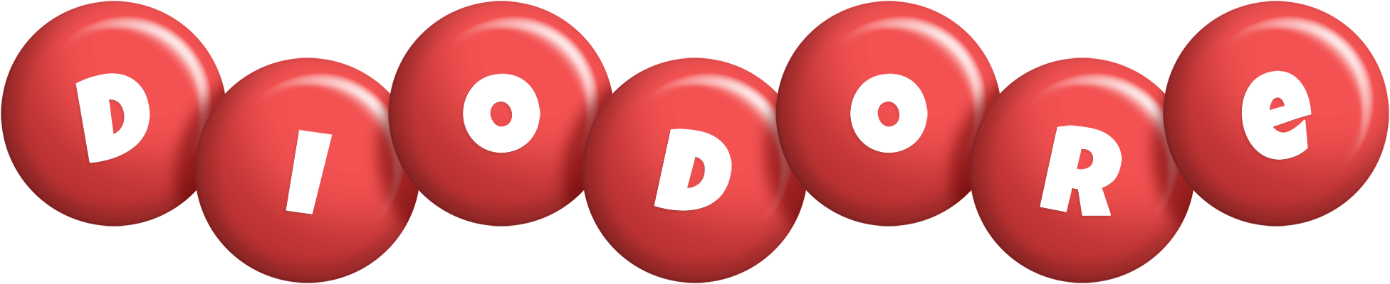 Diodore candy-red logo