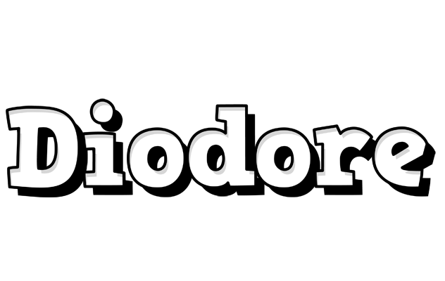 Diodore snowing logo
