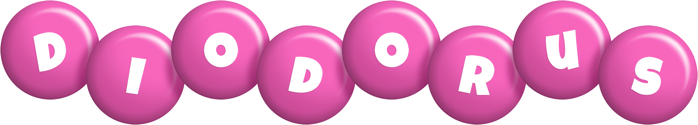 Diodorus candy-pink logo