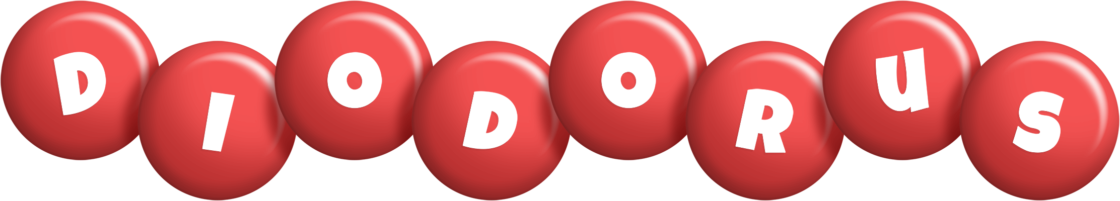 Diodorus candy-red logo