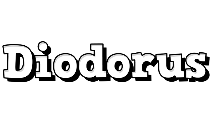 Diodorus snowing logo