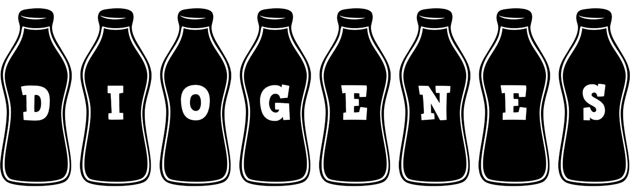 Diogenes bottle logo