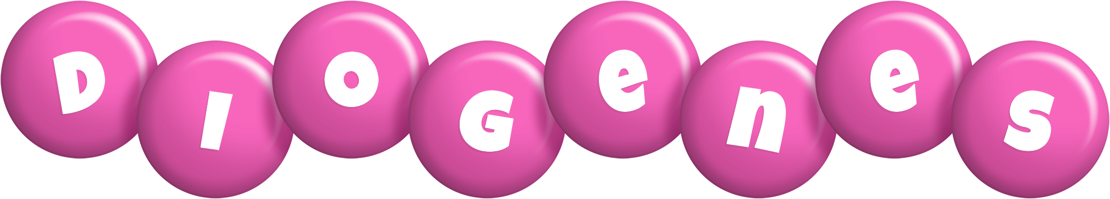 Diogenes candy-pink logo