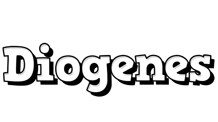 Diogenes snowing logo