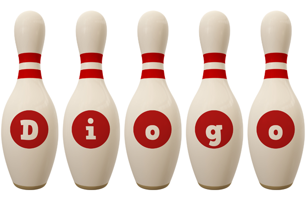 Diogo bowling-pin logo