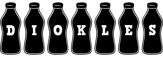 Diokles bottle logo