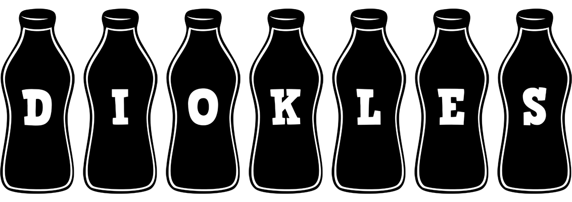 Diokles bottle logo