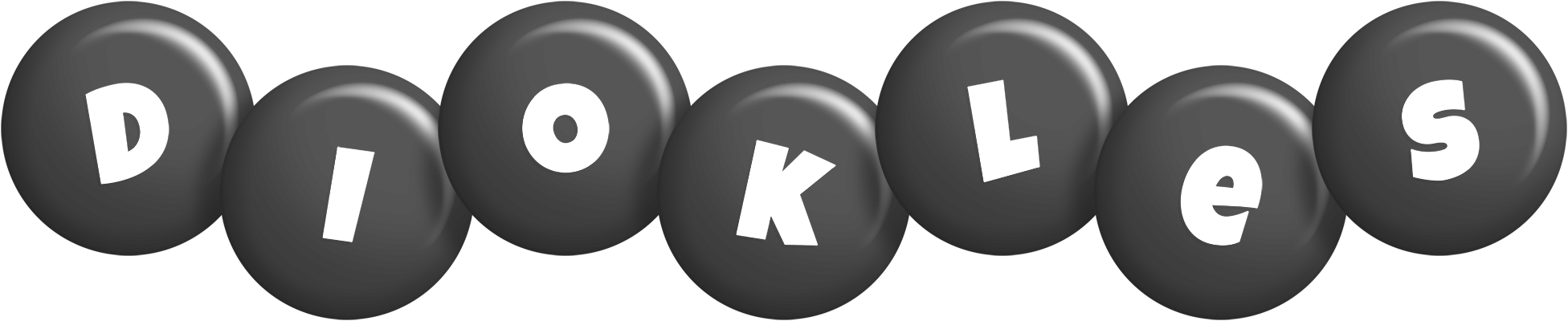 Diokles candy-black logo