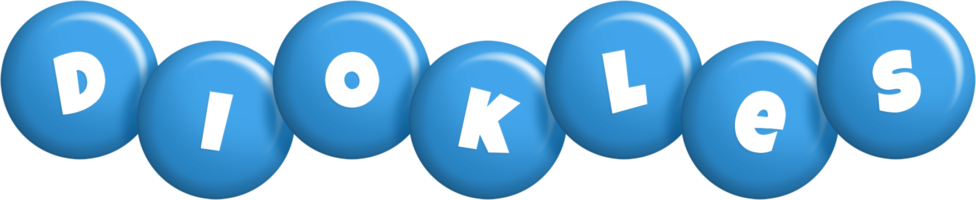 Diokles candy-blue logo