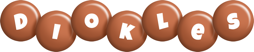 Diokles candy-brown logo