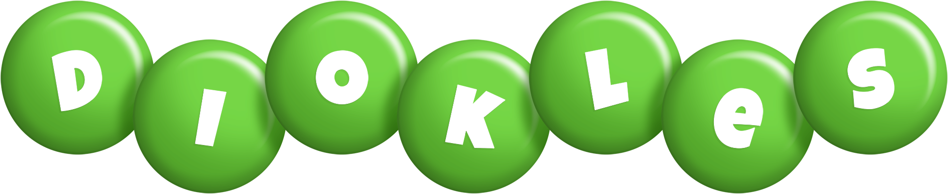Diokles candy-green logo