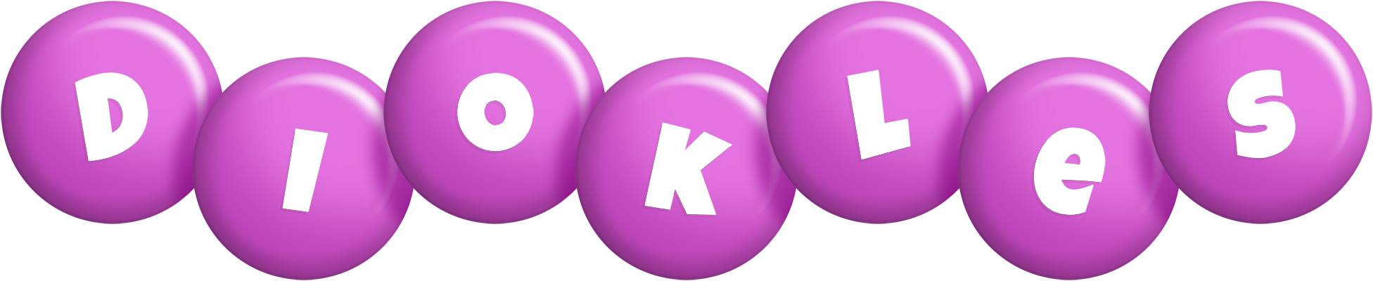 Diokles candy-purple logo
