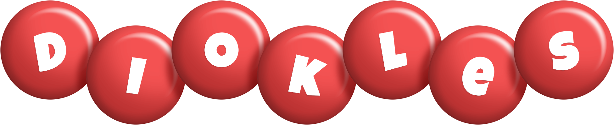 Diokles candy-red logo