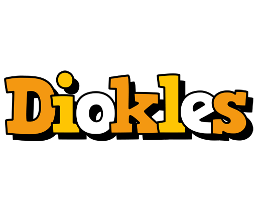 Diokles cartoon logo