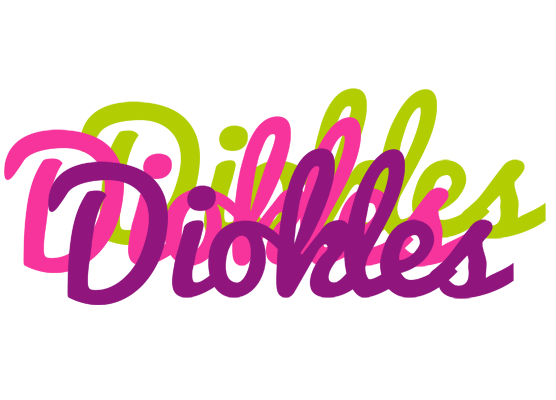 Diokles flowers logo