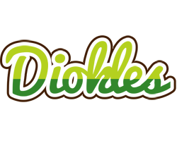 Diokles golfing logo