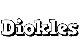 Diokles snowing logo