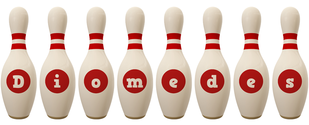Diomedes bowling-pin logo