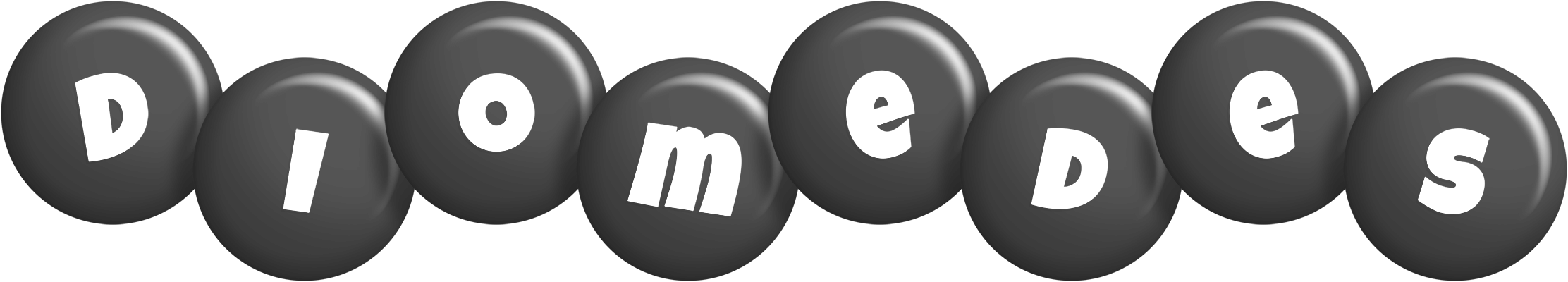 Diomedes candy-black logo
