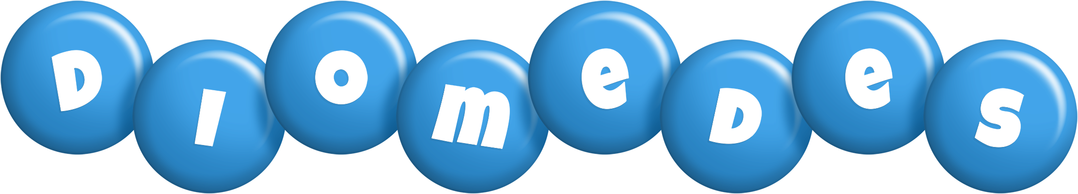 Diomedes candy-blue logo