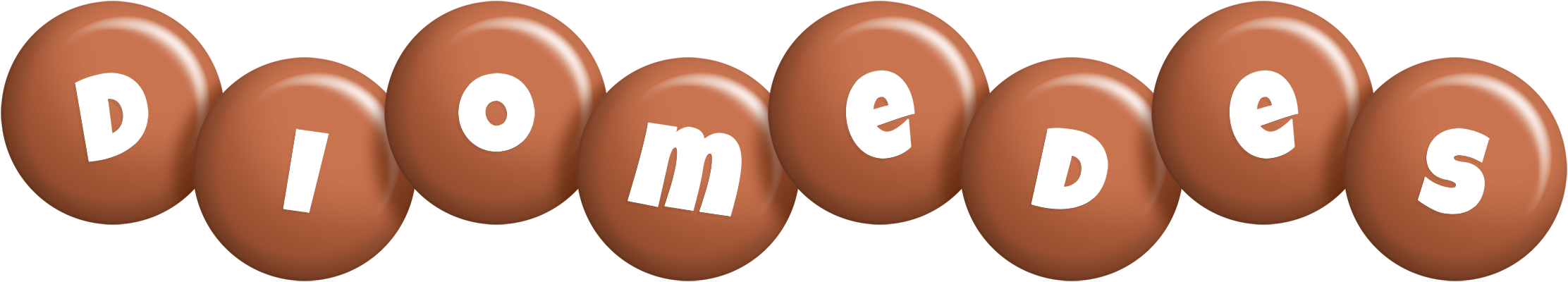 Diomedes candy-brown logo