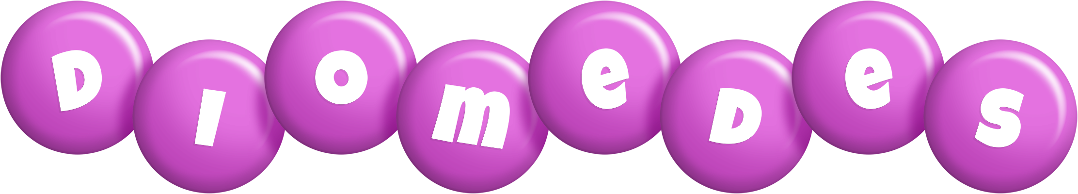 Diomedes candy-purple logo