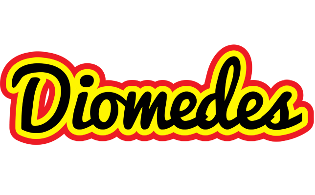 Diomedes flaming logo