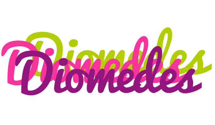 Diomedes flowers logo