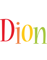 Dion birthday logo