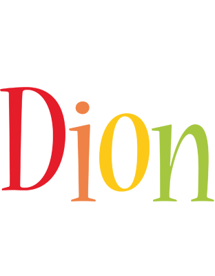 Dion birthday logo