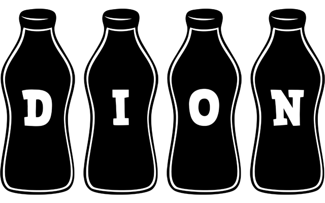 Dion bottle logo