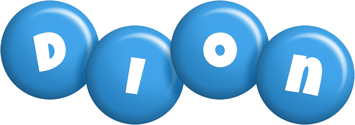 Dion candy-blue logo