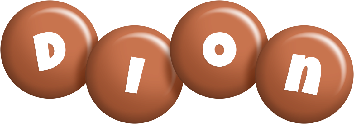 Dion candy-brown logo