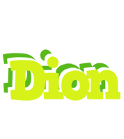 Dion citrus logo