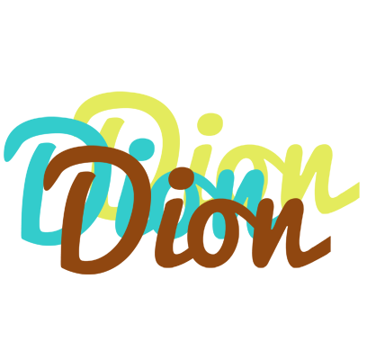 Dion cupcake logo
