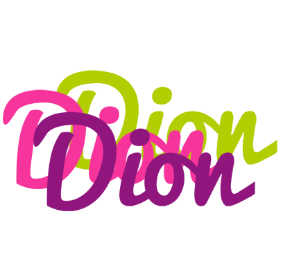 Dion flowers logo