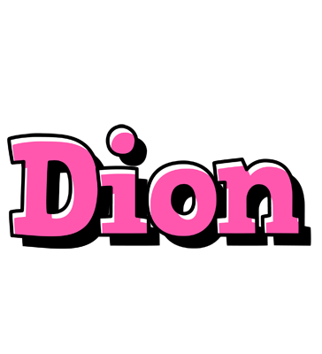 Dion girlish logo