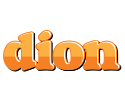 Dion orange logo