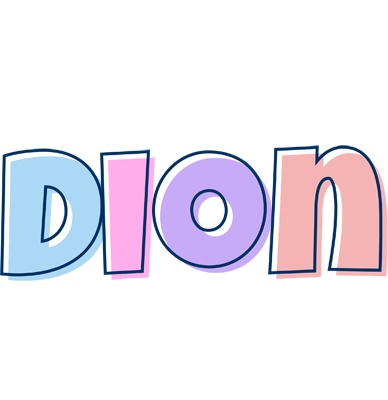 Dion pastel logo