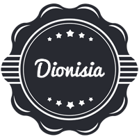 Dionisia badge logo