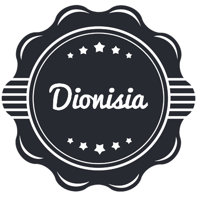 Dionisia badge logo