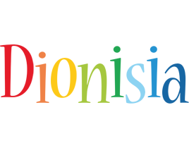 Dionisia birthday logo