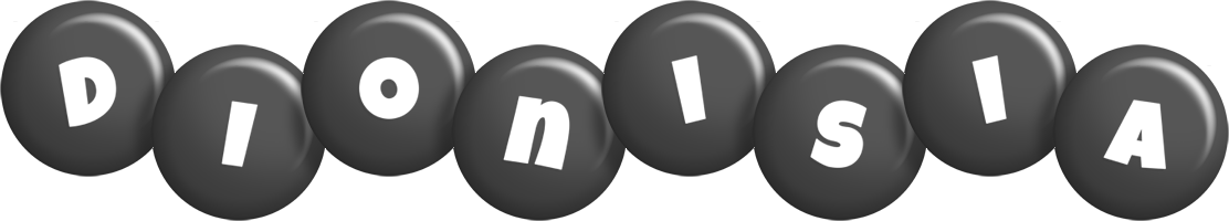 Dionisia candy-black logo
