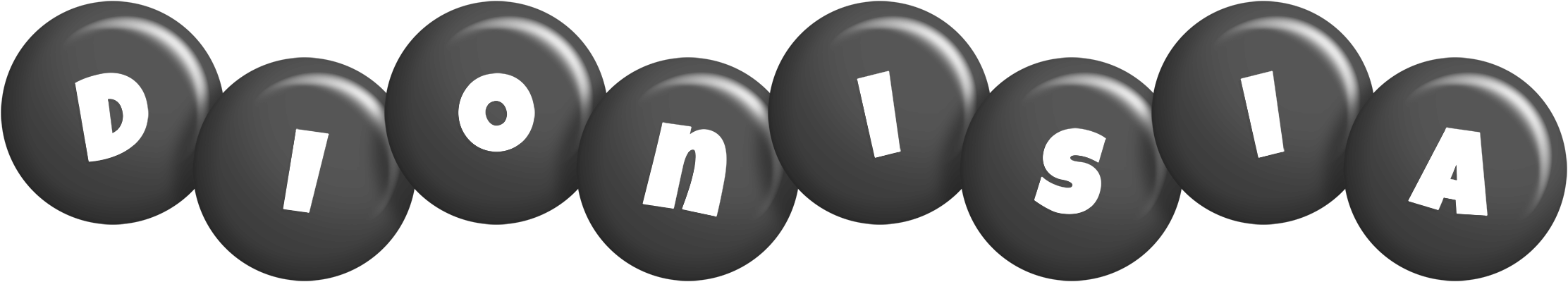 Dionisia candy-black logo