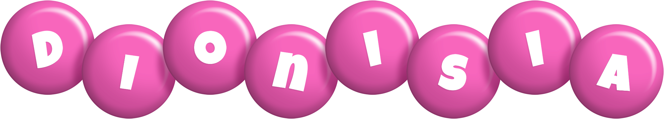 Dionisia candy-pink logo